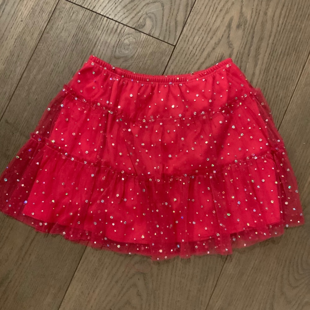 Rare pink sparkly skirt by Total Girl